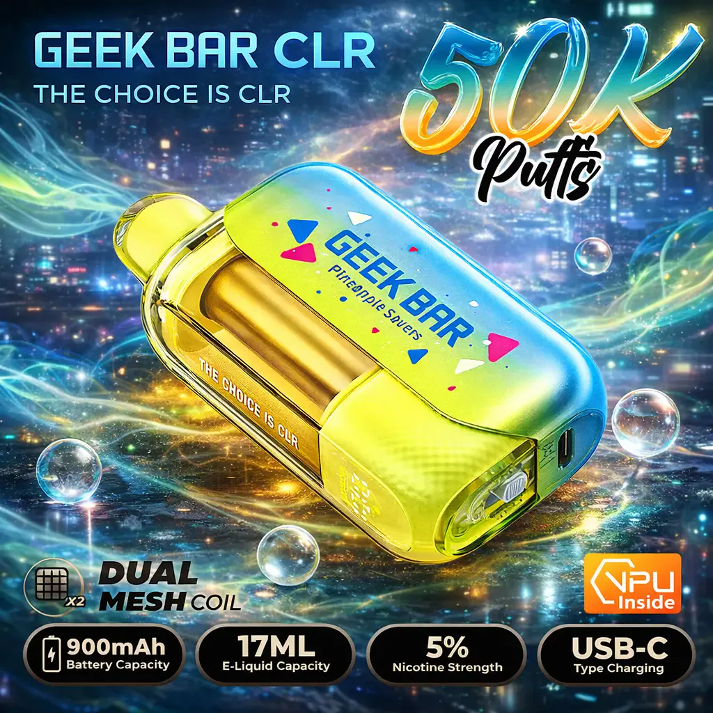 Geek Bar CLR 50K All-in-One Disposable Vape